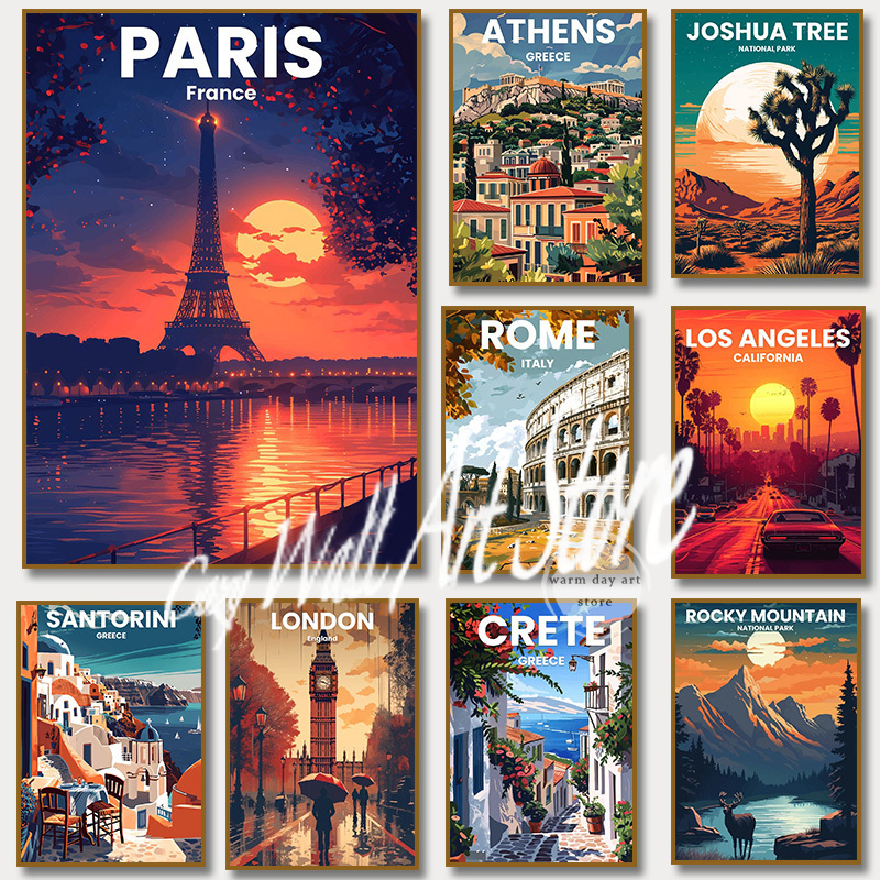 Home Decor London - Los Angeles Santorini Yunani Roma Paris