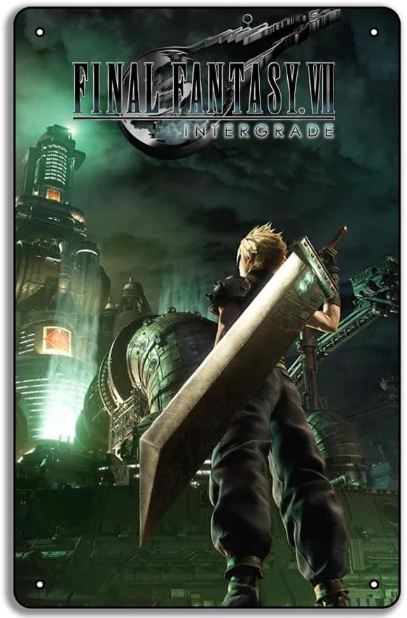Home Decor Game - Poster Game Final Fantasy VII Tanda