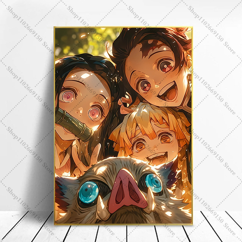 Home Decor Wall Pictures - Gambar Kreatif Anime Aksesoris Dekorasi Rumah
