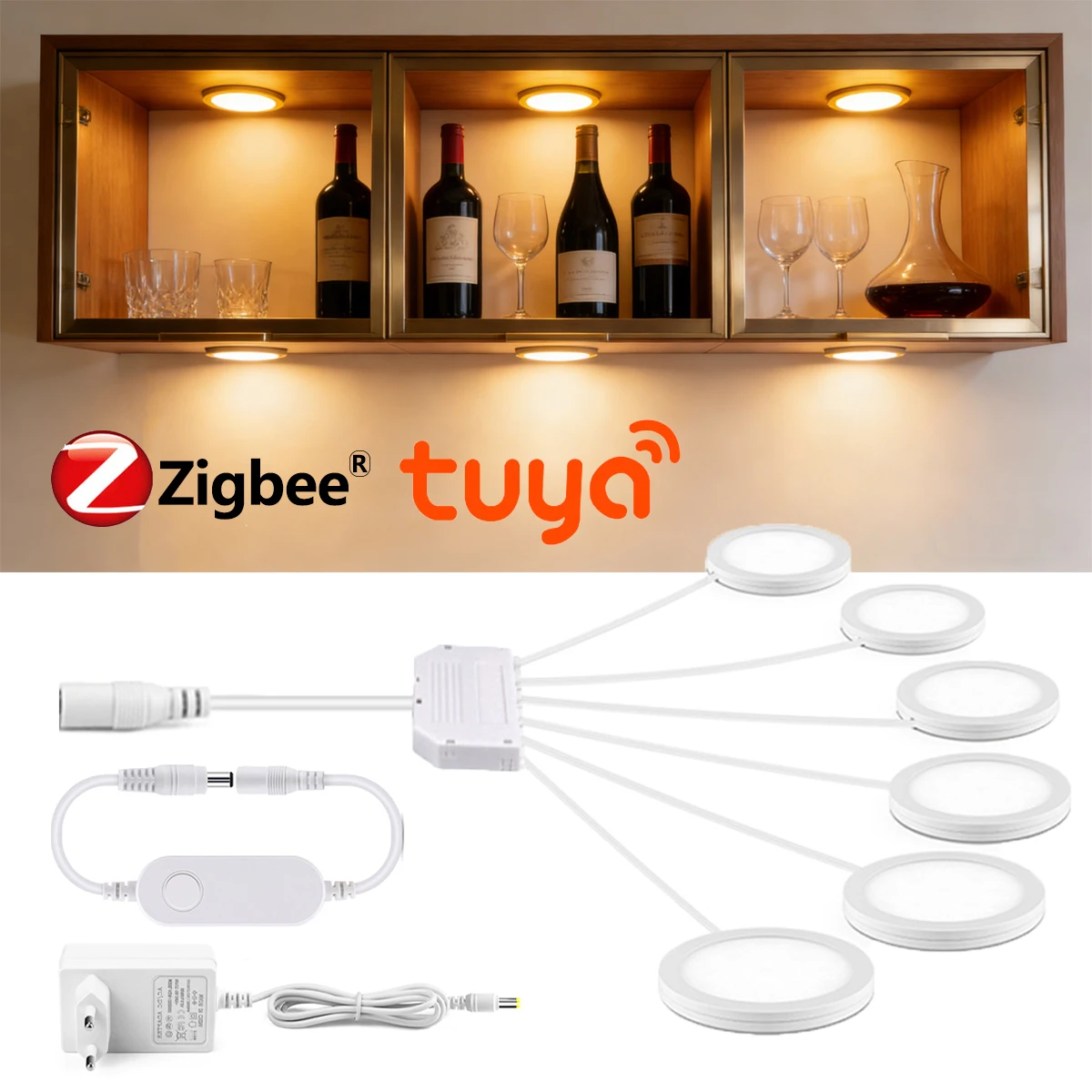 Home Decor App Free - Lampu LED Kontrol Suara Zigbee Tuya