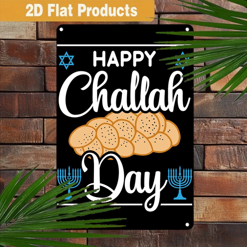 Home Decor You - CIFBUY Seni Dinding Aluminium Menorah Yahudi
