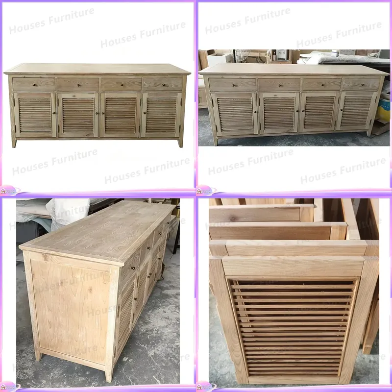 Home Decor Organizer - Lemari Sepatu Kayu Daur Ulang Alami