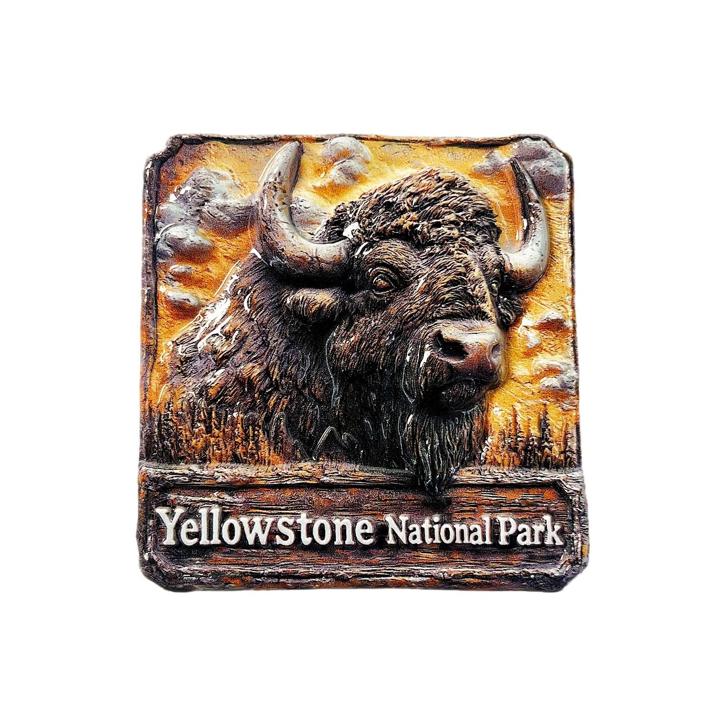 Home Decor Usa - Taman Nasional Yellowstone, AS, Suvenir Turis,