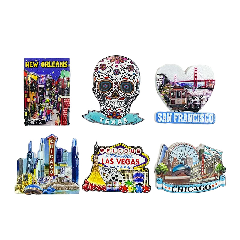 Home Decor Usa - Amerika Serikat Magnet Kulkas Ornamen Souvenir