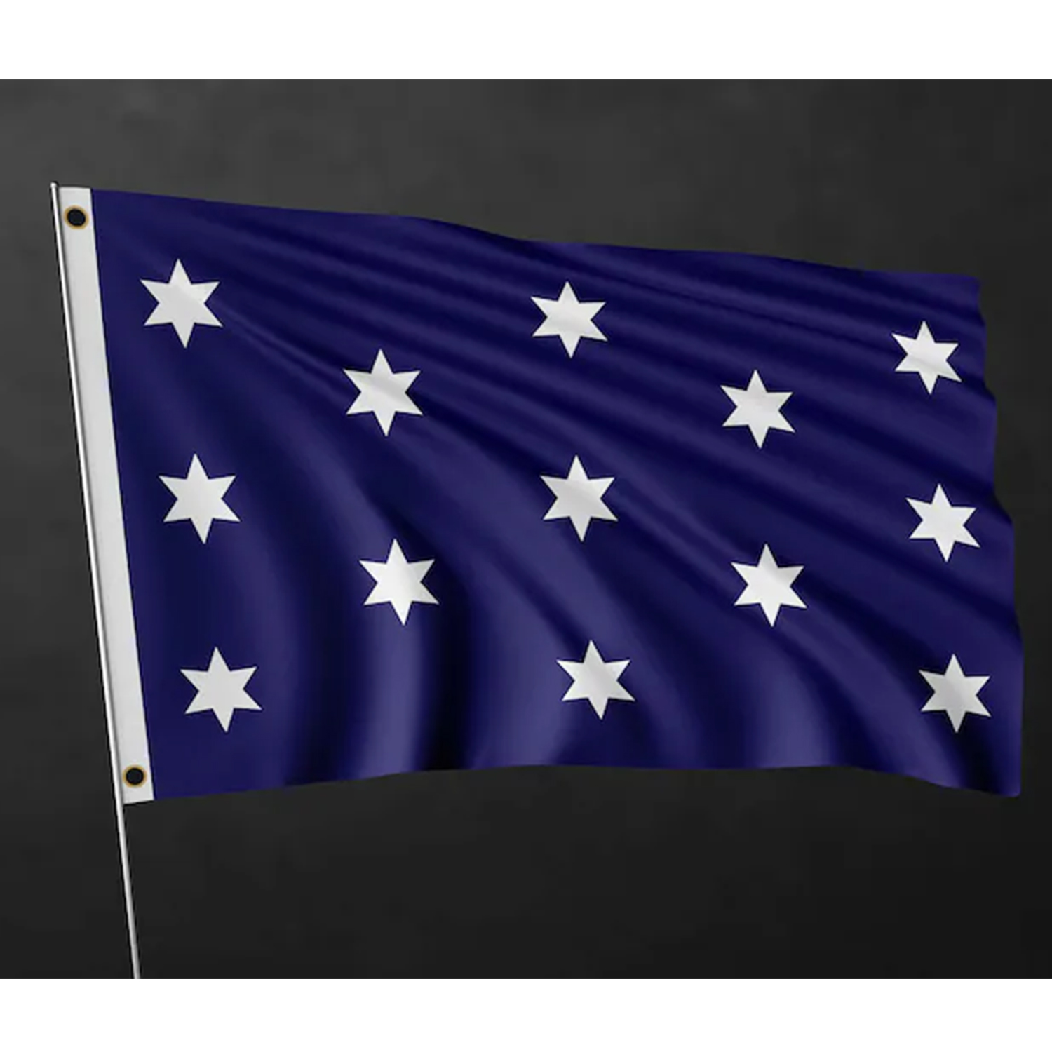 Home Decor Usa - 1 Buah Bendera Polister Panglima AS