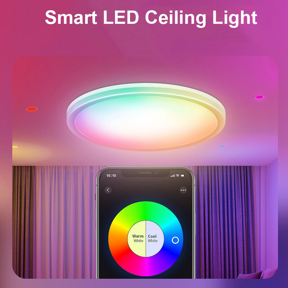 Home Decor App Free - Lampu Langit-langit Pintar LED Ultra Tipis