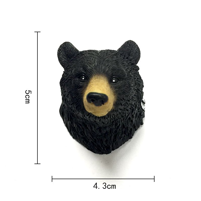 Magnet Kulkas Resin 3D Kepala  - Home Decor Usa ulasan dan harga