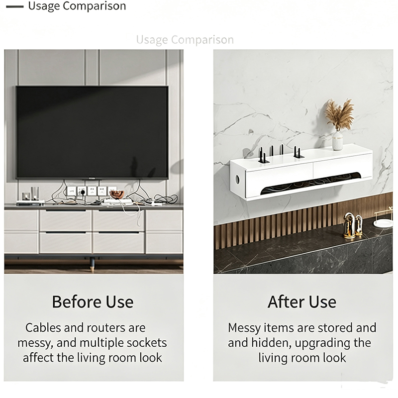Kotak Penyimpanan Router yang  - Home Decor Organizer ulasan dan harga