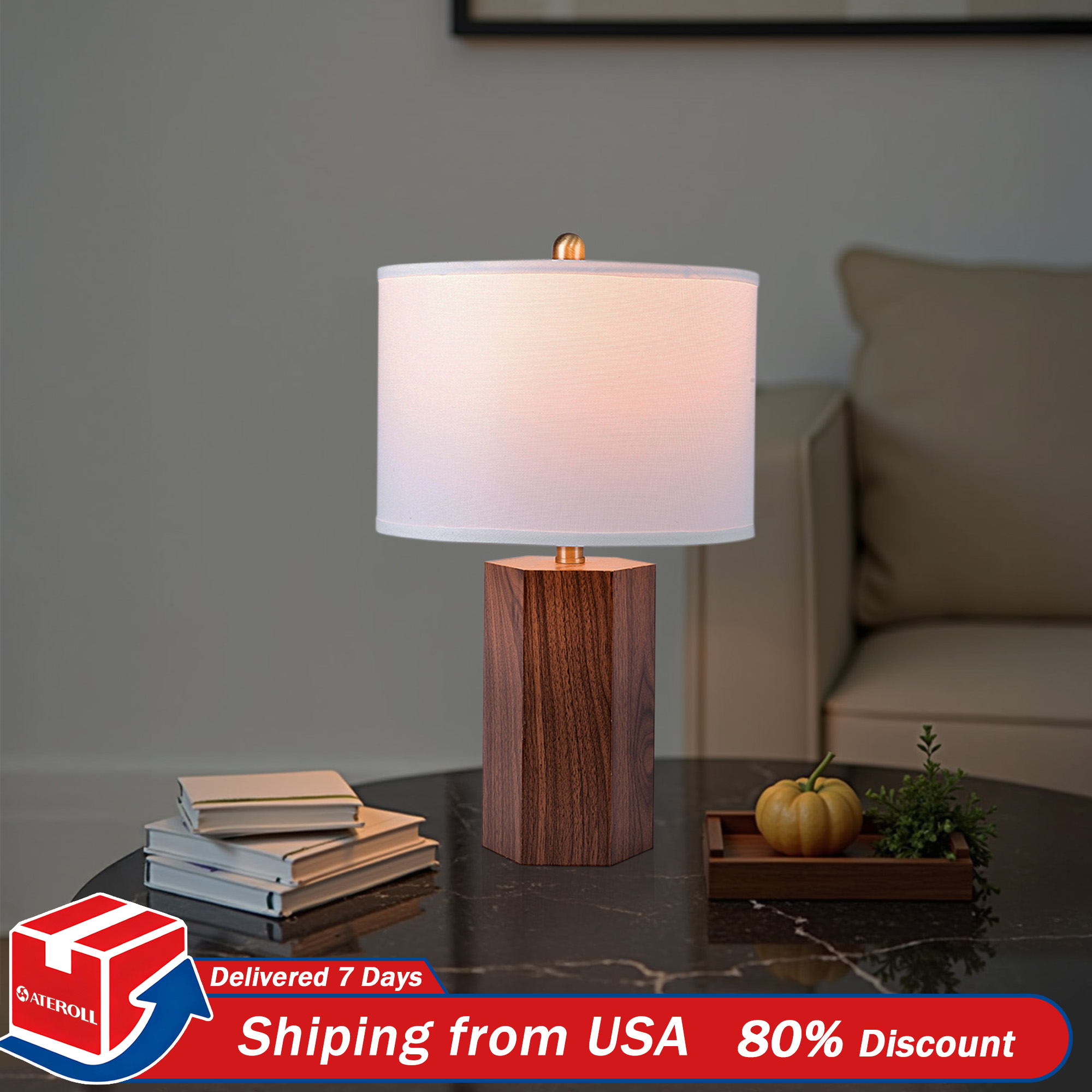 Lampu Meja 22 Inci Lampu Meja  - Home Decor Usa ulasan dan harga