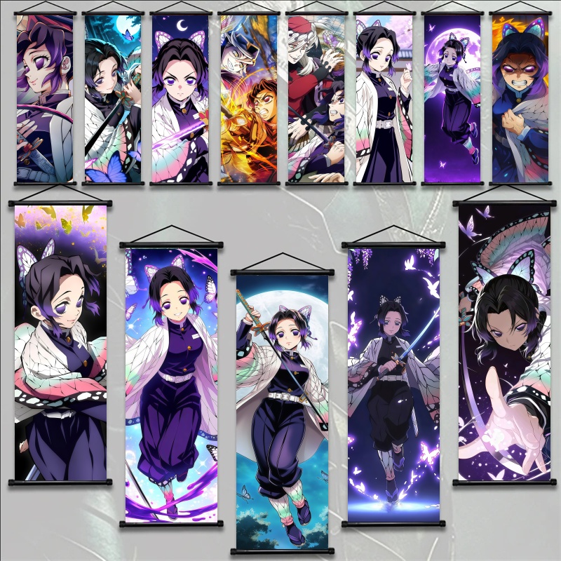 Shinobu Kocho Demon Slayer Art - Home Decor Wall Pictures ulasan dan harga