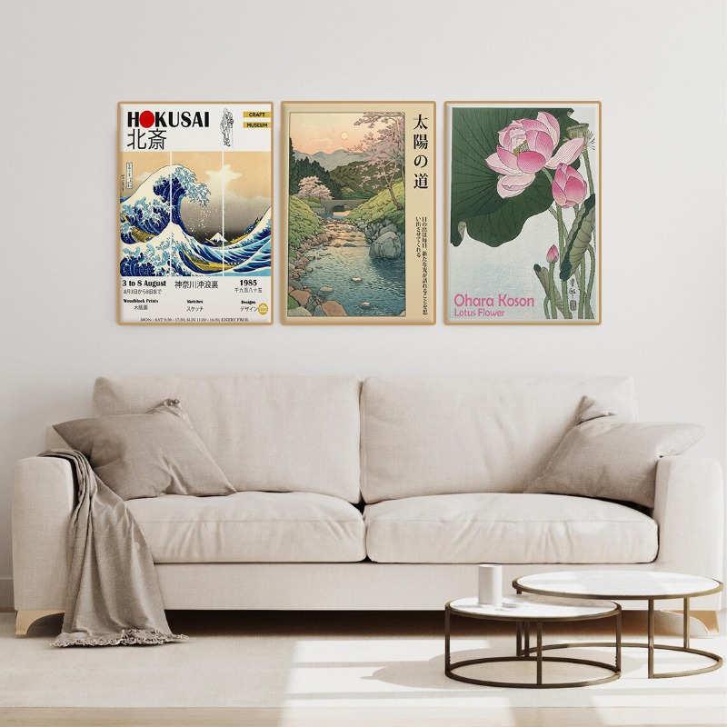 Poster Pameran Tokyo Jepang An - Home Decor Japandi Style ulasan dan harga