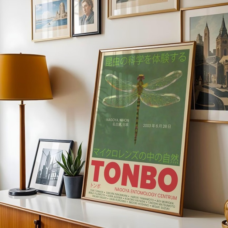 Poster Pameran Tokyo Jepang An - Home Decor Japandi Style ulasan dan harga
