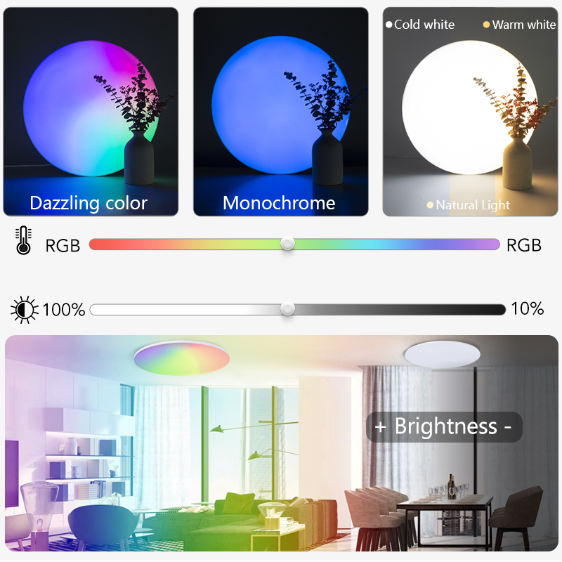MARPOU lampu langit-langit RGB - Home Decor App Free ulasan dan harga