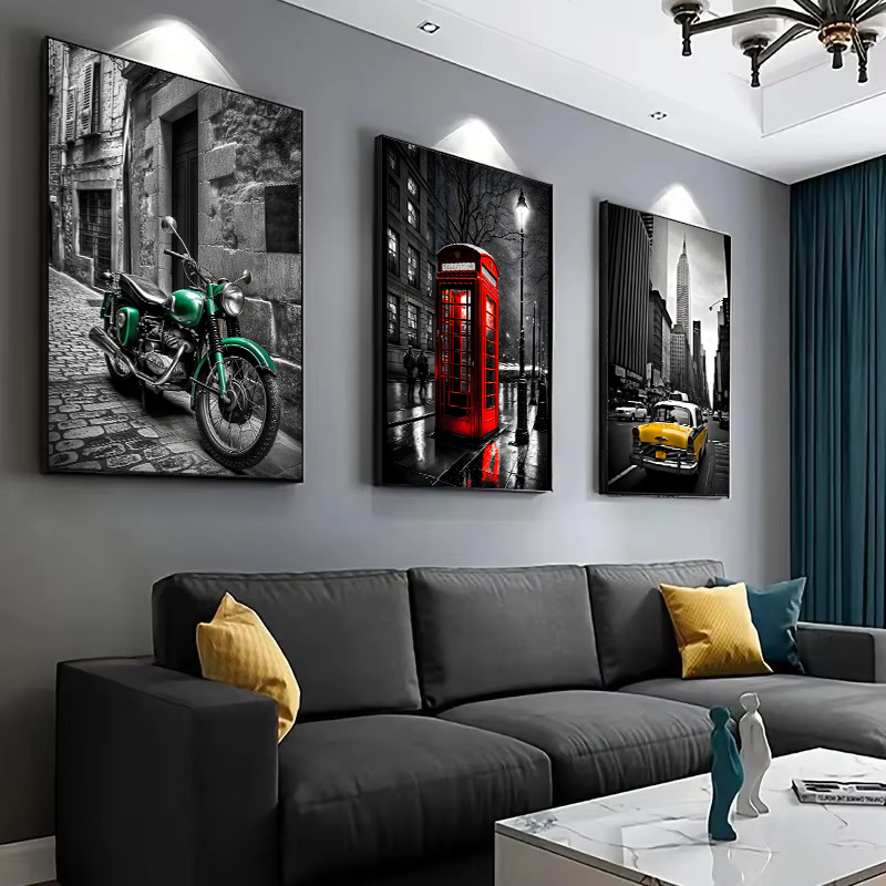 Seni Dinding Mobil Taksi Motor - Home Decor London ulasan dan harga