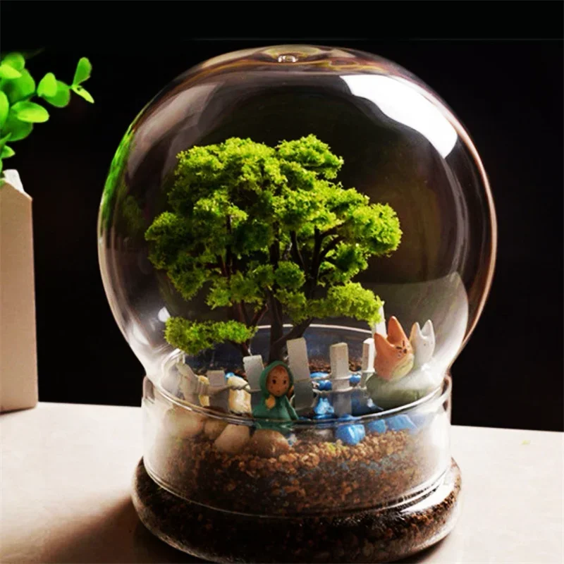 Botol Kaca Terarium Bulat 2in1 - Terrarium Glass Bottle ulasan dan harga