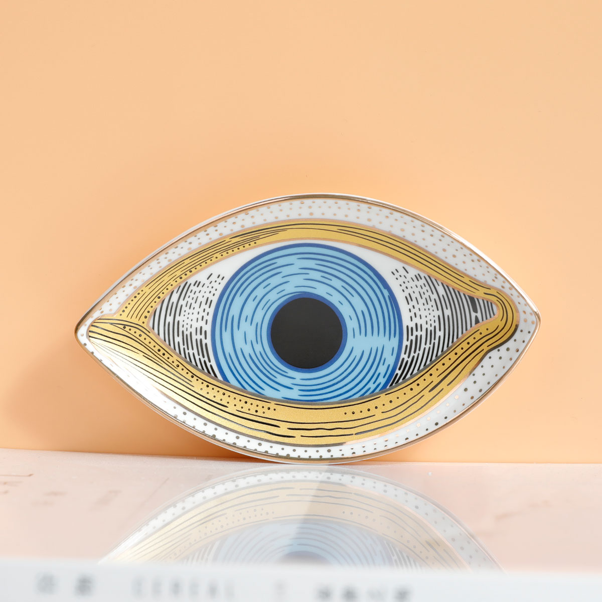 Perhiasan piring cincin piring - Ceramic Trinket Dish ulasan dan harga