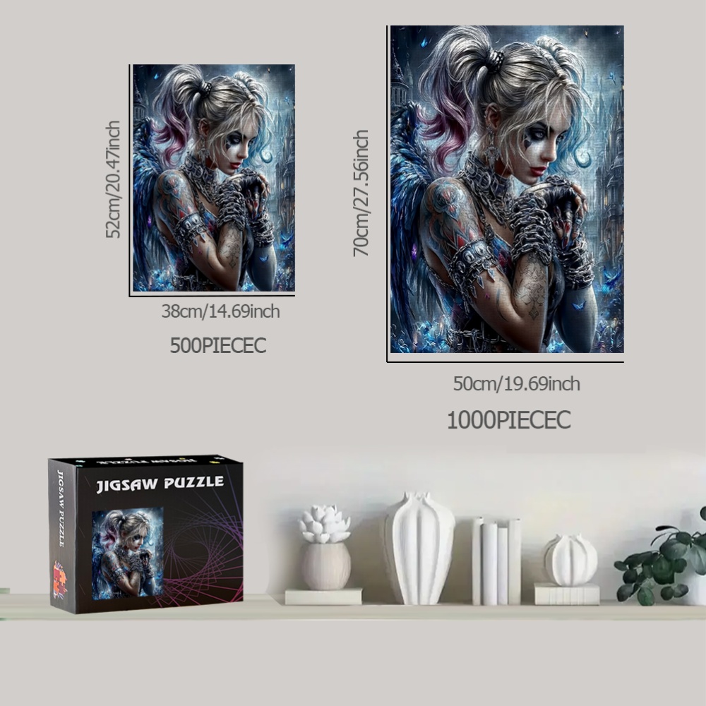 Wings & Tattoos 500pcs/1000pcs - Home Decor Game ulasan dan harga