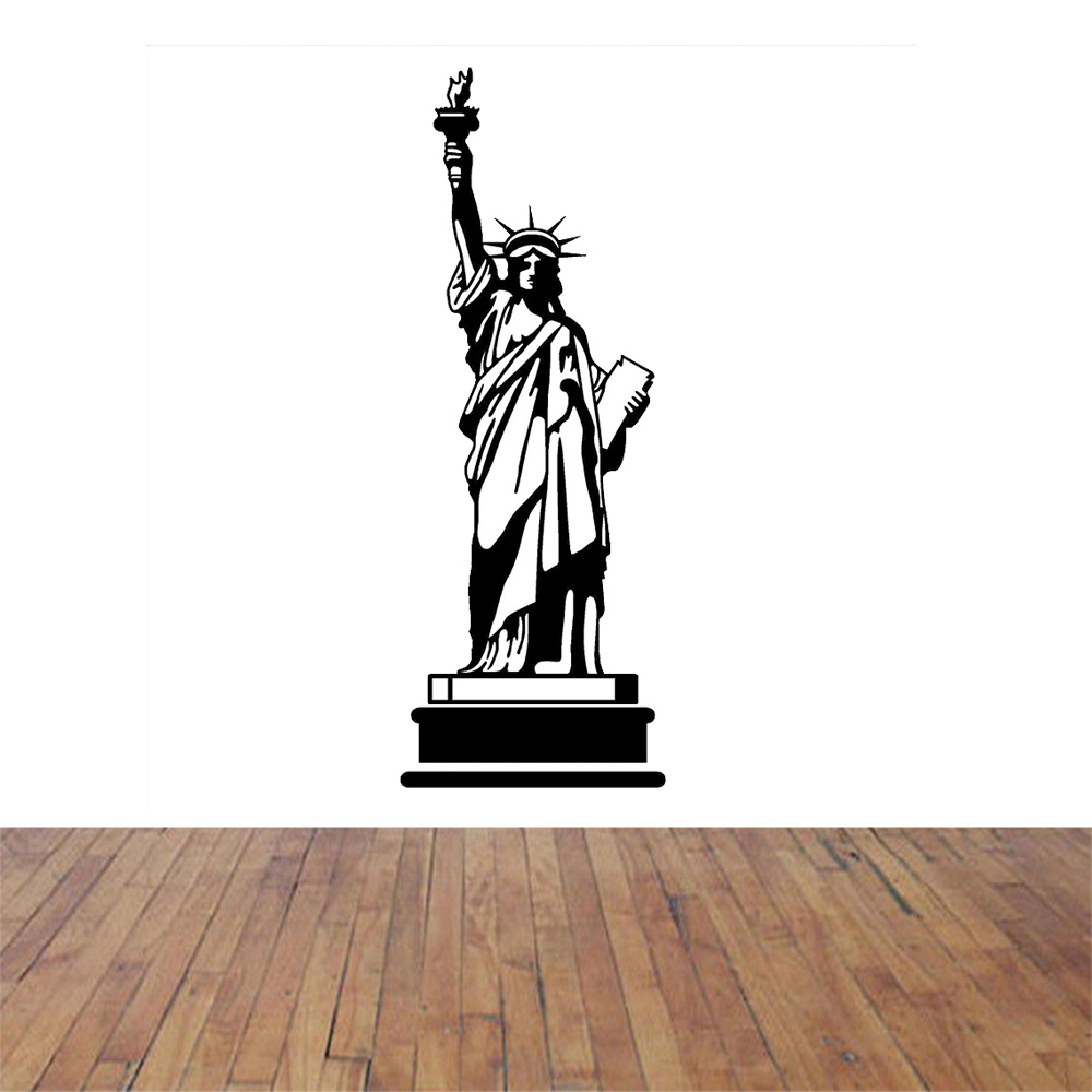 POOMOO Stiker Dinding Patung K - Home Decor Usa ulasan dan harga