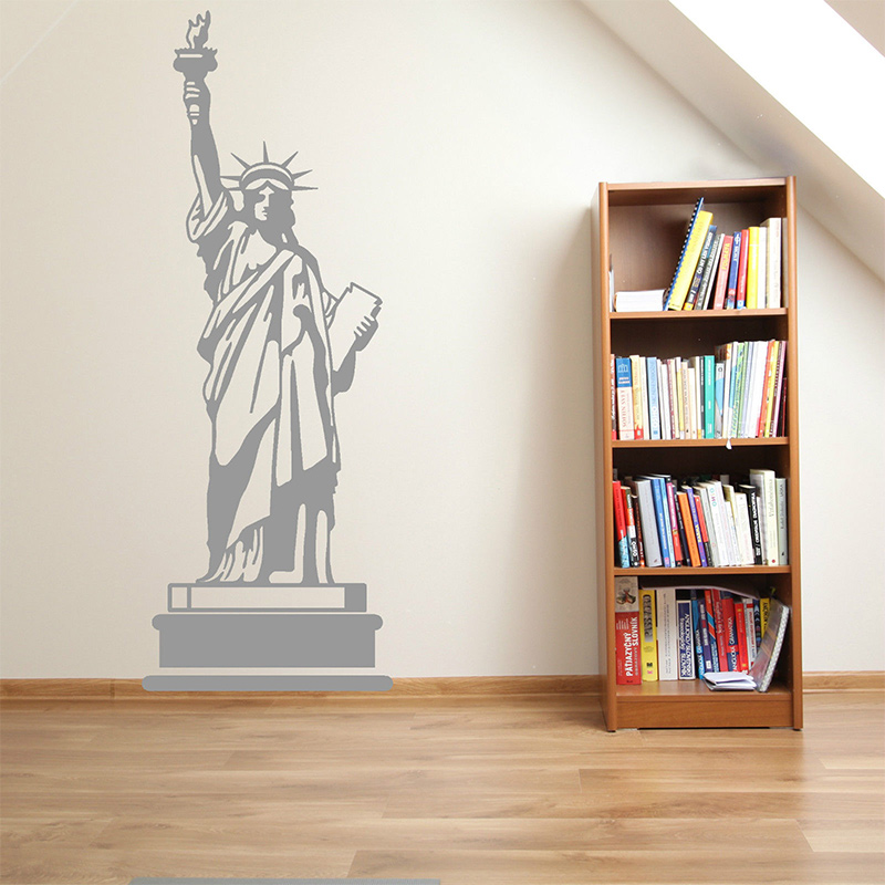 POOMOO Stiker Dinding Patung K - Home Decor Usa ulasan dan harga