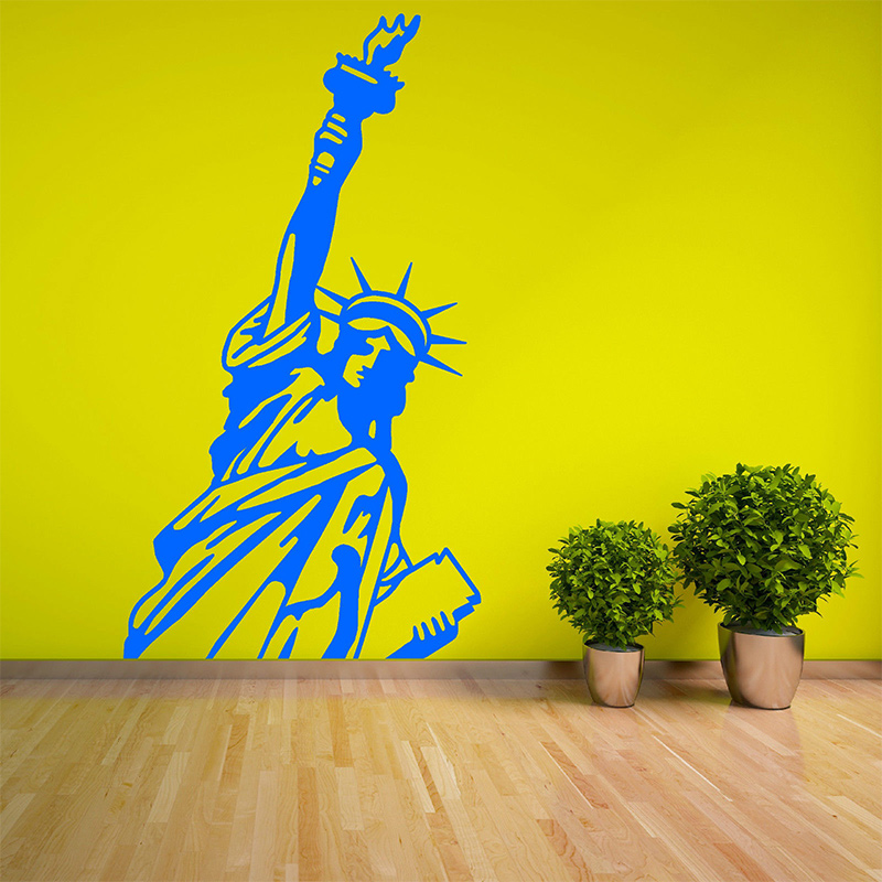 POOMOO Stiker Dinding Patung K - Home Decor Usa ulasan dan harga