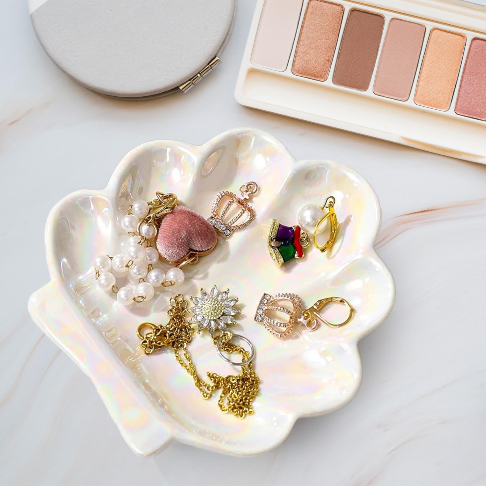 Shell Perhiasan Piring Perhias - Ceramic Trinket Dish ulasan dan harga