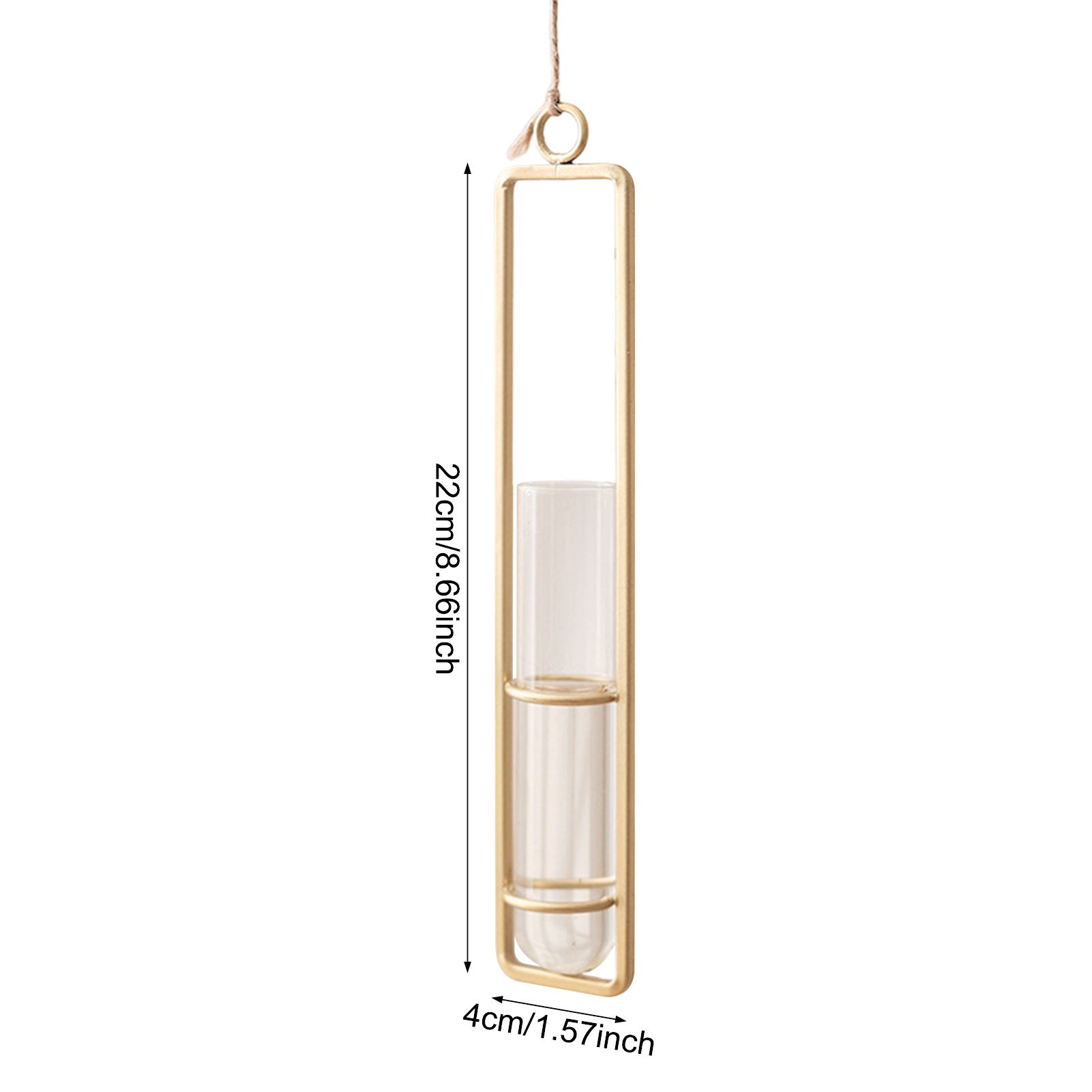 Vas Kaca Gantung Dinding Gaya  - Terrarium Glass Bottle ulasan dan harga