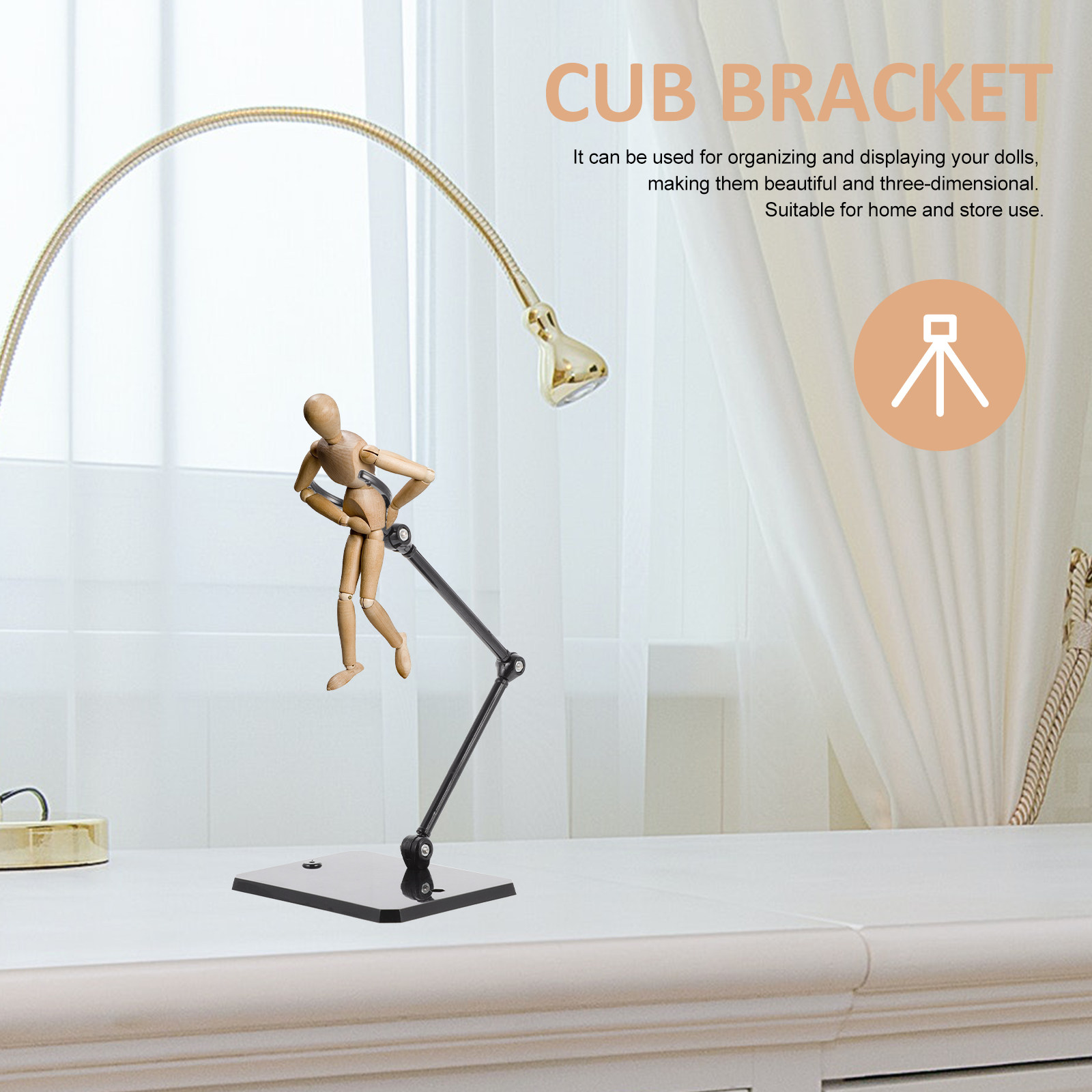 2 buah Stand Figur Aksi yang D - Home Decor Game ulasan dan harga
