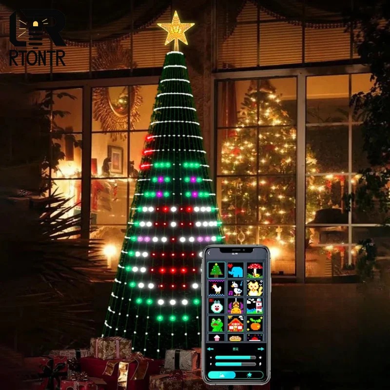Lampu Pohon Bintang Natal RGB  - Home Decor App Free ulasan dan harga
