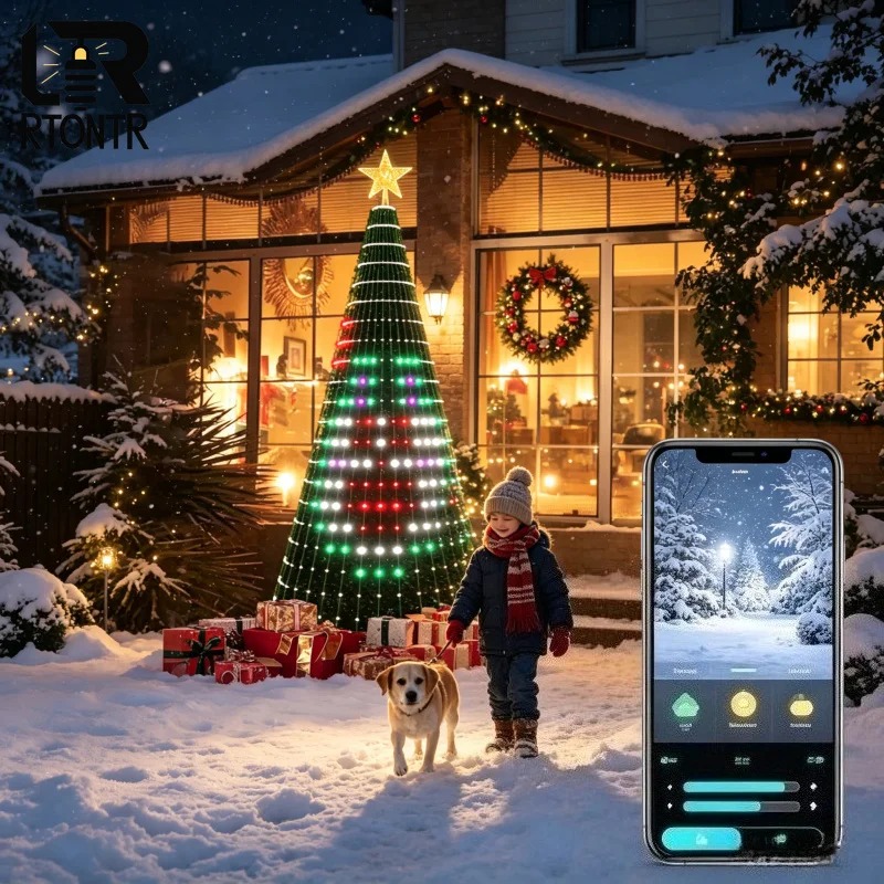 Lampu Pohon Bintang Natal RGB  - Home Decor App Free ulasan dan harga