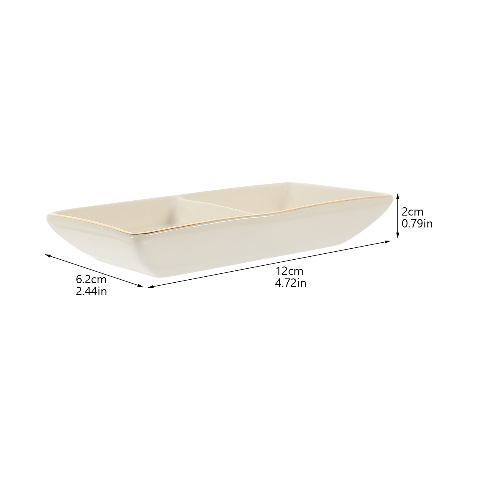 Nampan Perhiasan Keramik Desai - Ceramic Trinket Dish ulasan dan harga