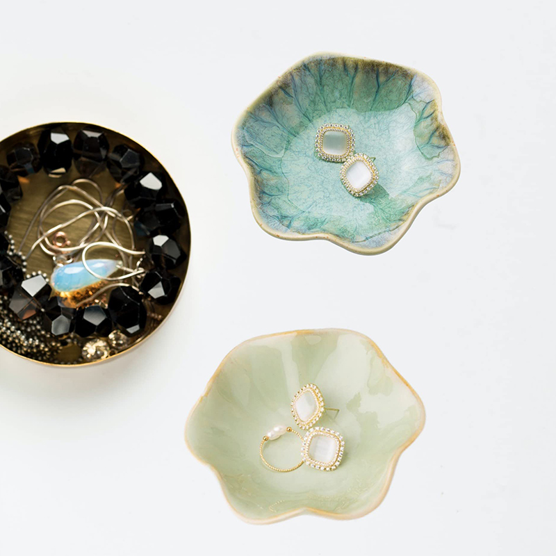 Nampan Perhiasan & Hiasan Kunc - Ceramic Trinket Dish ulasan dan harga