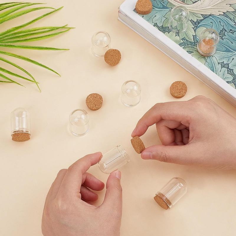 20 set Glass Cloche Dome Mini  - Terrarium Glass Bottle ulasan dan harga