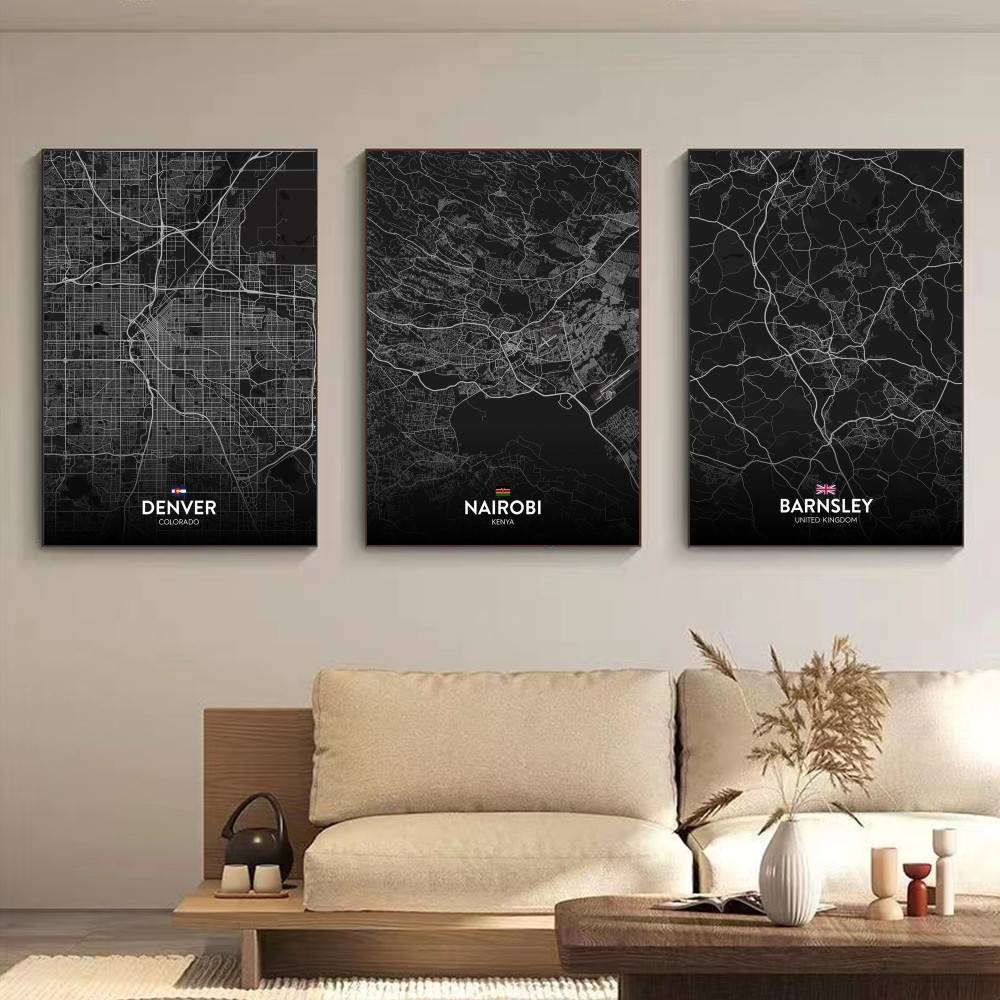 Paris London New York CUSTOM P - Home Decor London ulasan dan harga
