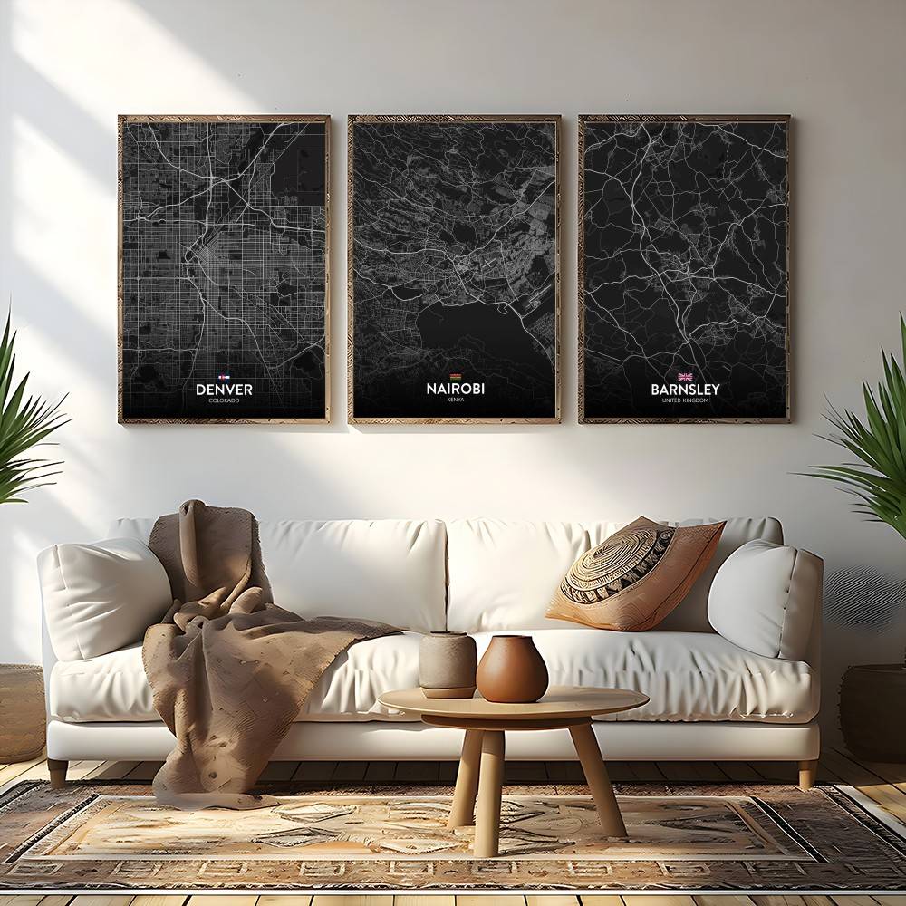 Paris London New York CUSTOM P - Home Decor London ulasan dan harga