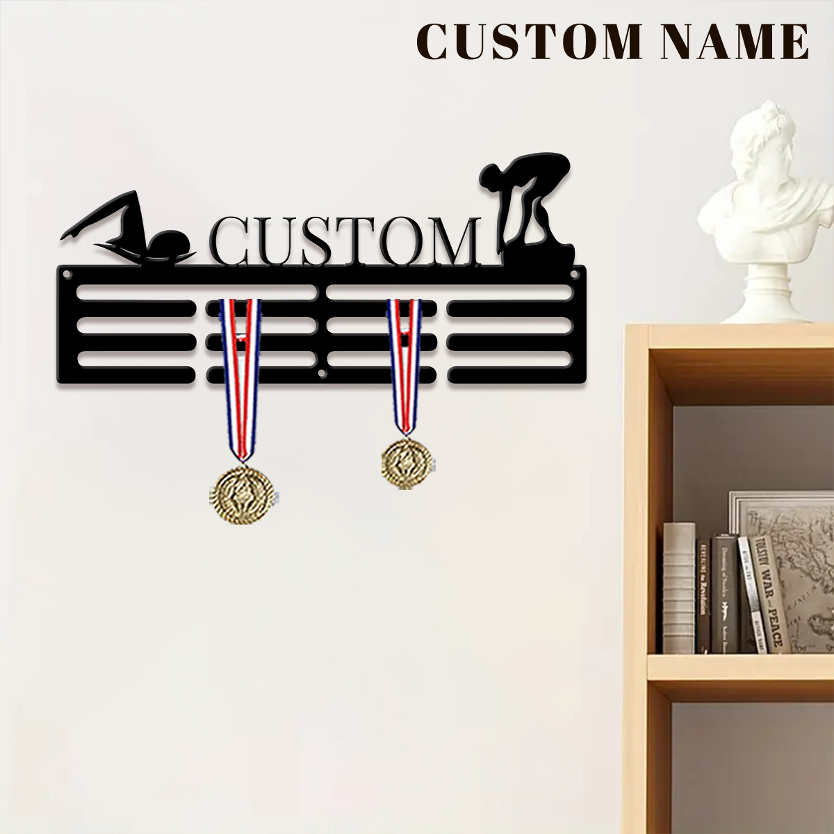 1 Buah Tempat Gantungan Medali - Home Decor Organizer ulasan dan harga
