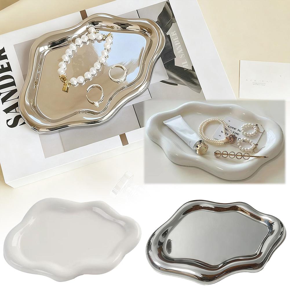 Nampan Perhiasan Dekorasi Ruan - Ceramic Trinket Dish ulasan dan harga