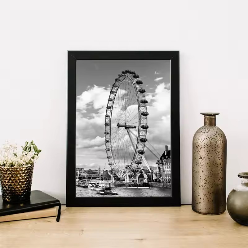 Hitam dan Putih Roma London To - Home Decor London ulasan dan harga