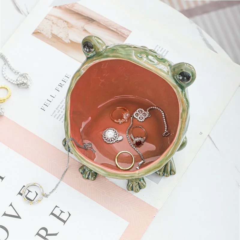 Tempat Perhiasan Keramik Bentu - Ceramic Trinket Dish ulasan dan harga