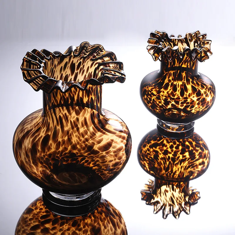 Vas Kaca Kreatif Motif Leopard - Terrarium Glass Bottle ulasan dan harga