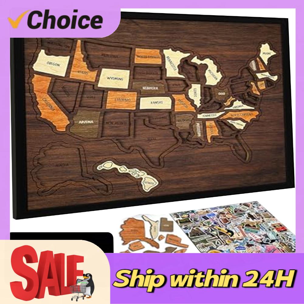 12 X 10 Inci Puzzle Kayu Porta - Home Decor Usa ulasan dan harga