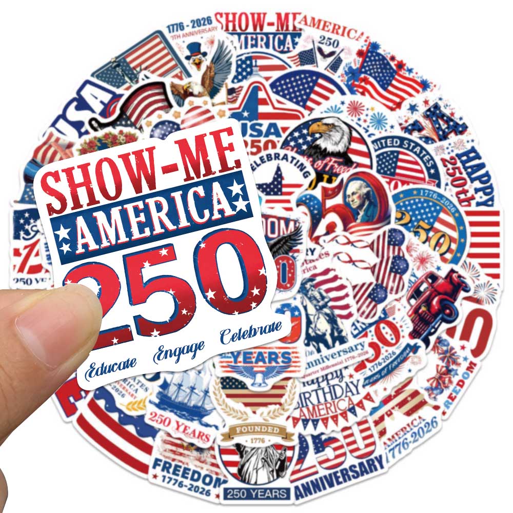 50PCS Stiker Ulang Tahun Patri - Home Decor Usa ulasan dan harga