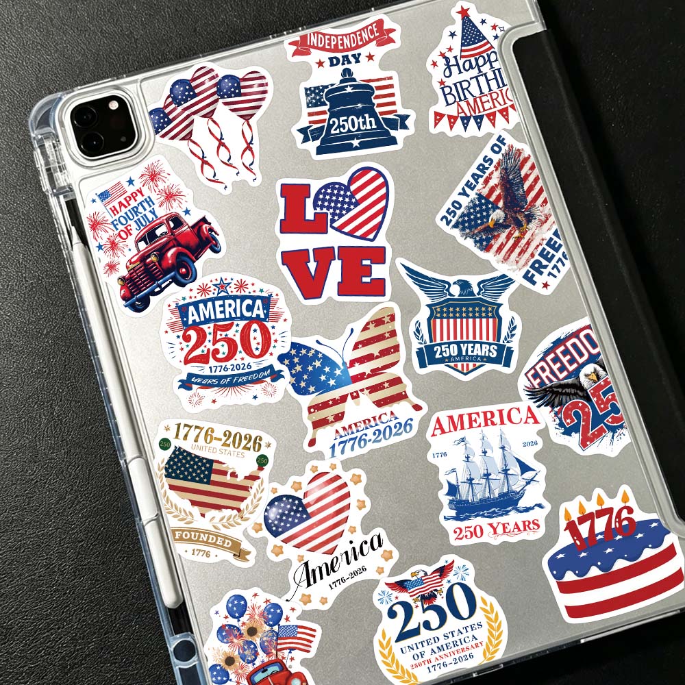 50PCS Stiker Ulang Tahun Patri - Home Decor Usa ulasan dan harga