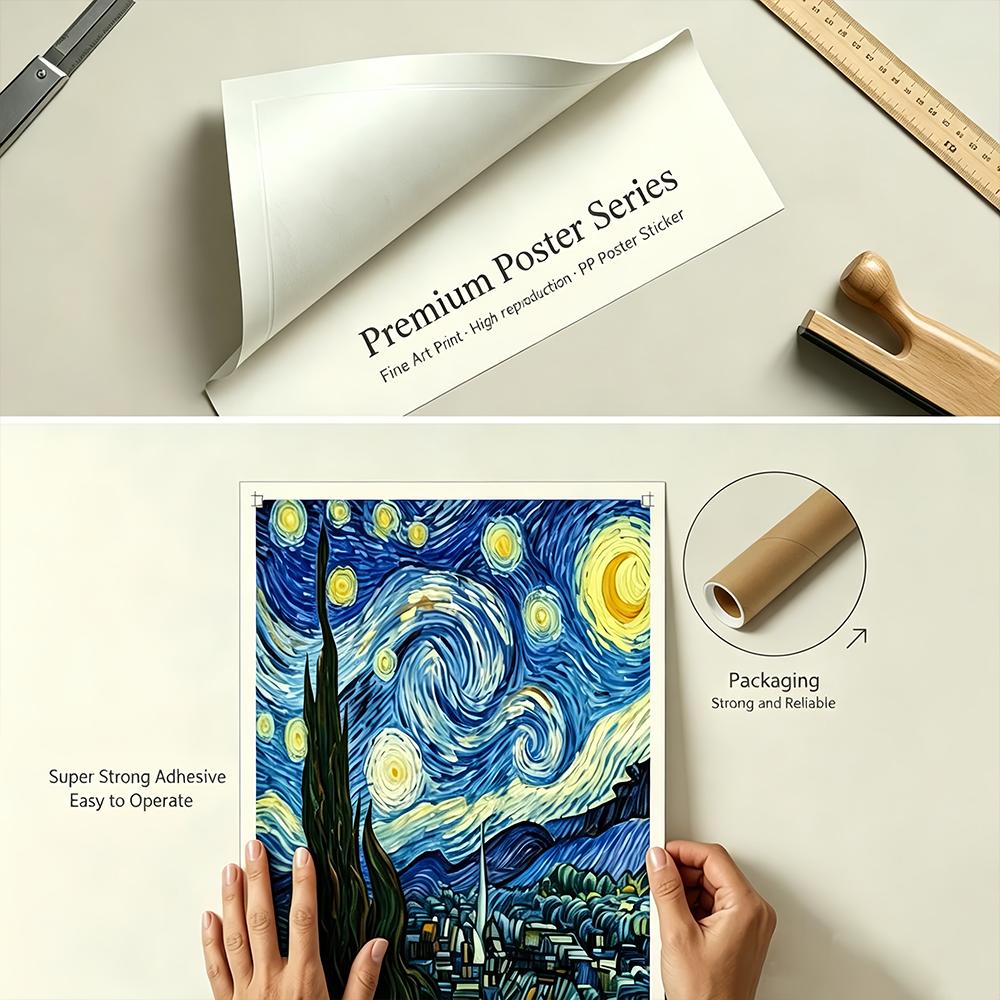 Poster Brad Mead bergaya Art J - Home Decor Japandi Style ulasan dan harga