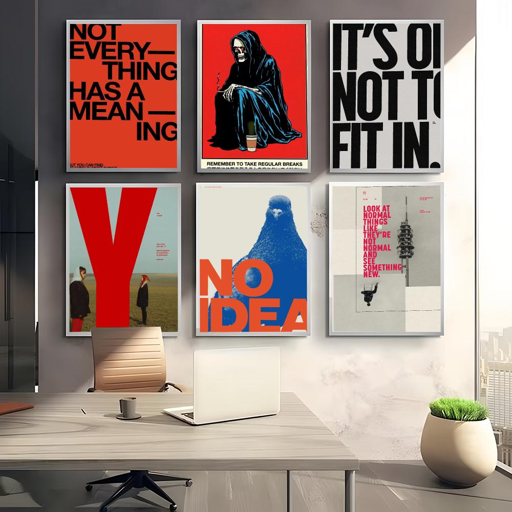 Poster Brad Mead bergaya Art J - Home Decor Japandi Style ulasan dan harga
