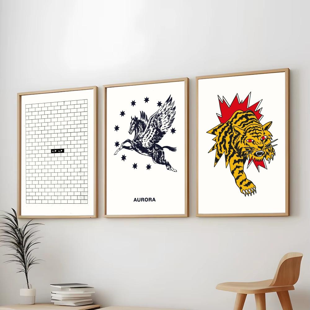Lukisan Seni Kaligrafi Gaya Ja - Home Decor Japandi Style ulasan dan harga