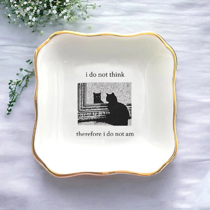 1pc Saya Tidak Mengira Saya Lu - Ceramic Trinket Dish ulasan dan harga