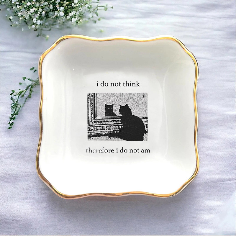 1pc Saya Tidak Mengira Saya Lu - Ceramic Trinket Dish ulasan dan harga