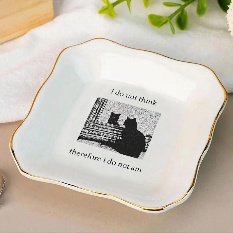 1pc Saya Tidak Mengira Saya Lu - Ceramic Trinket Dish ulasan dan harga