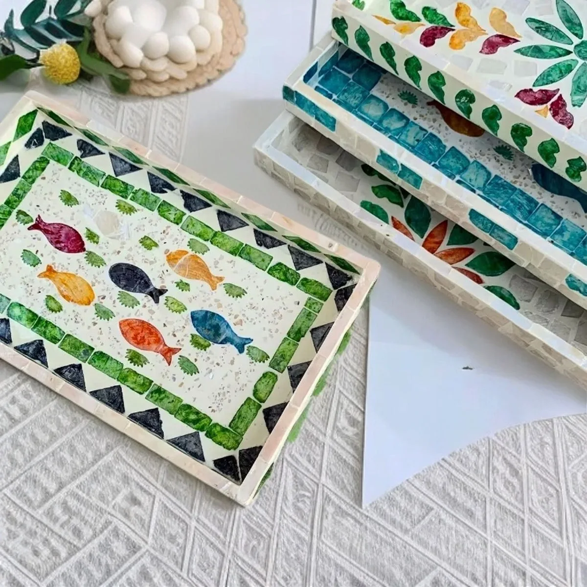 Nampan Penyimpanan Mewah Bentu - Ceramic Trinket Dish ulasan dan harga