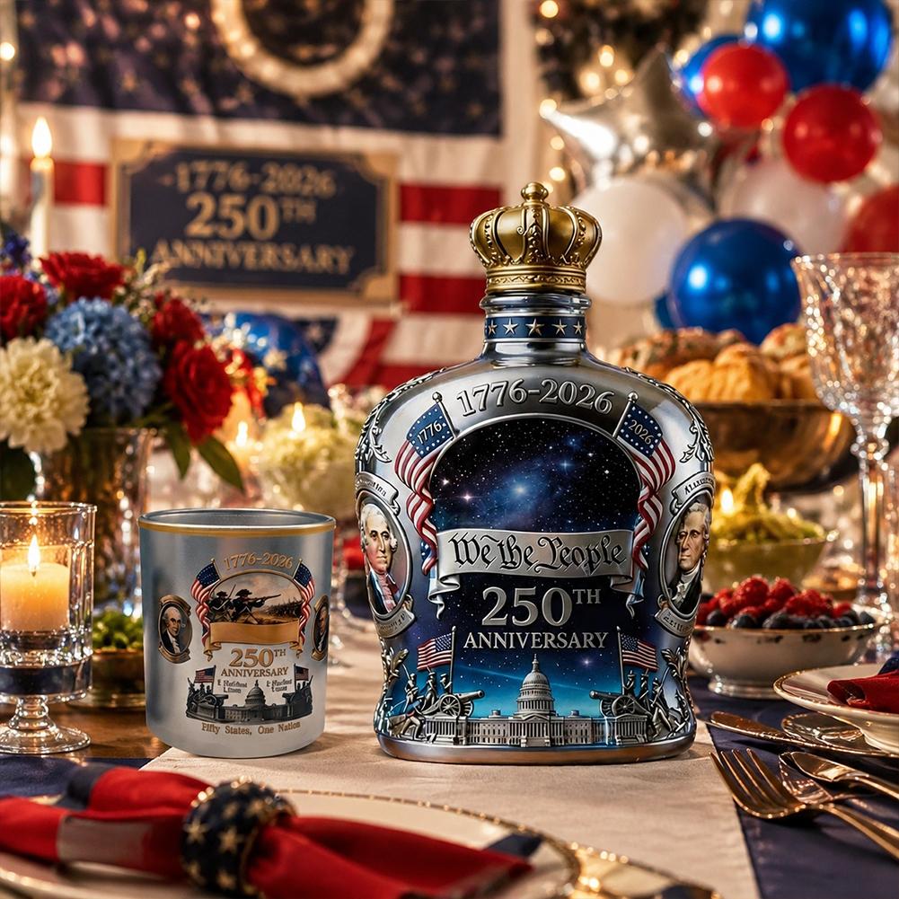Botol Wiski USA 250th Annivers - Home Decor Usa ulasan dan harga